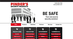 Desktop Screenshot of pinders.com
