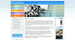 Desktop Screenshot of pinders.co.uk